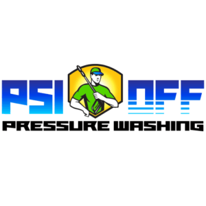 PSI OFF Pressure Washing Services Logo