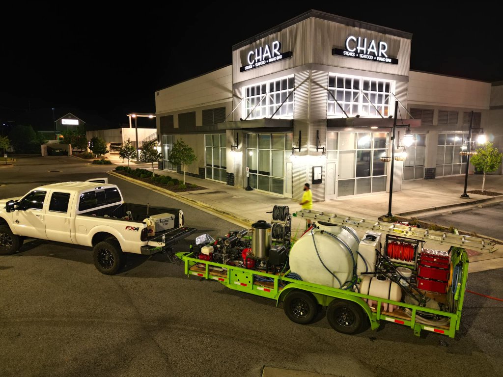 Commercial Concrete Cleaning and Pressure Washing – Huntsville Property Management Company