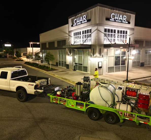 Commercial Concrete Cleaning and Pressure Washing – Huntsville Property Management Company
