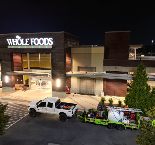 Commercial Concrete Cleaning and Pressure Washing - Huntsville Property Management Company