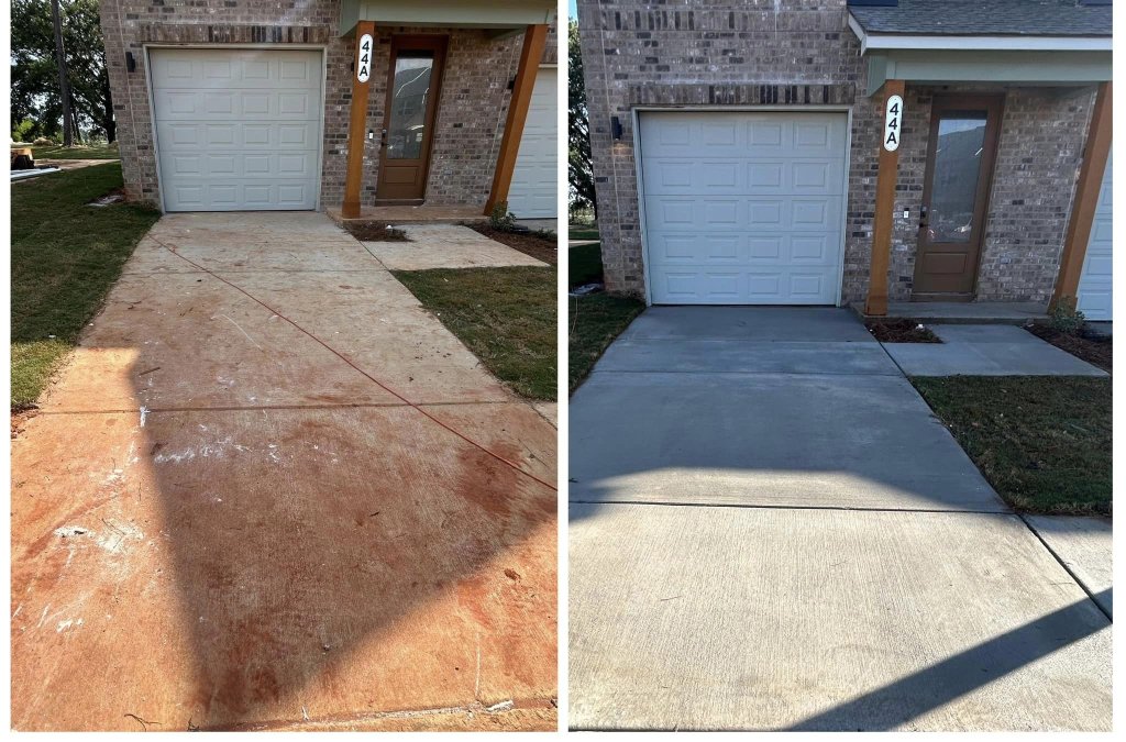 Post-Construction Pressure Washing Project in Madison, AL