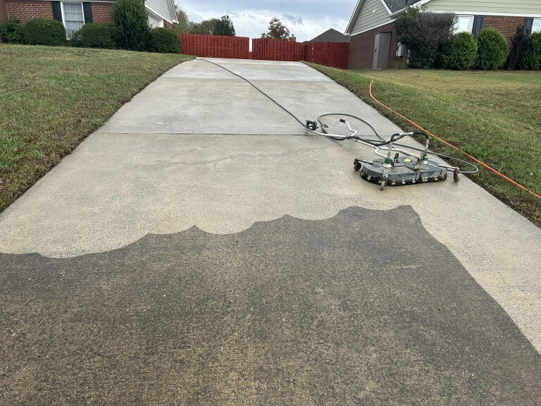drive way concrete cleaning pressure washing concrete cleaning huntsville madison al