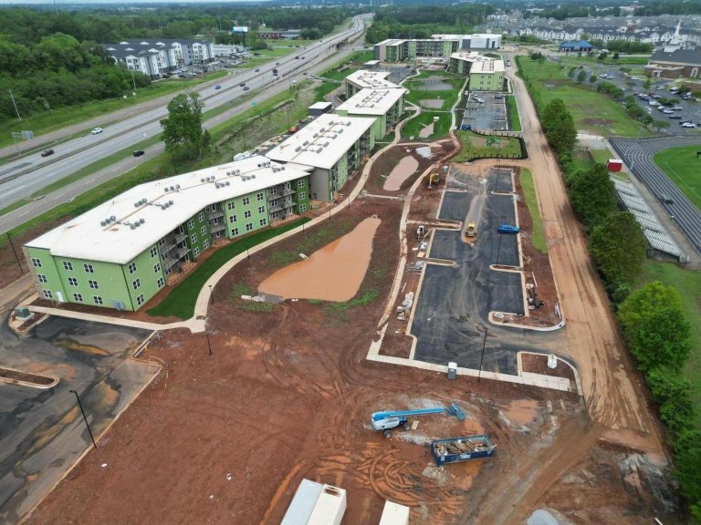 Huntsville, AL Power Washing Pressure Washing Commercial Boardwalk Apartments Huntsville – Commercial Pressure Cleaning