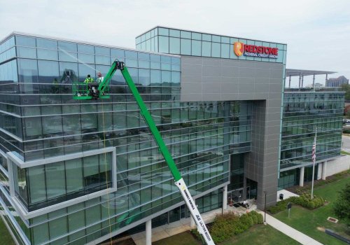Commercial Soft Washing | Redstone Federal Credit Union