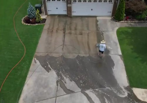Driveway Pressure Washing and Cleaning – River Ridge Hampton Cove