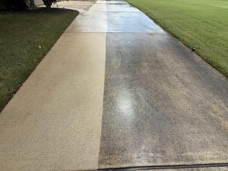 Power Washing Pressure Washing Residential Huntsville, AL Fall Concrete Pressure Washing in Owens Cross Roads, AL — Get Your Home Ready for the Season