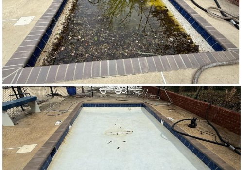 Commercial Pool Deck and Surface Restoration at Mountain Springs Pool