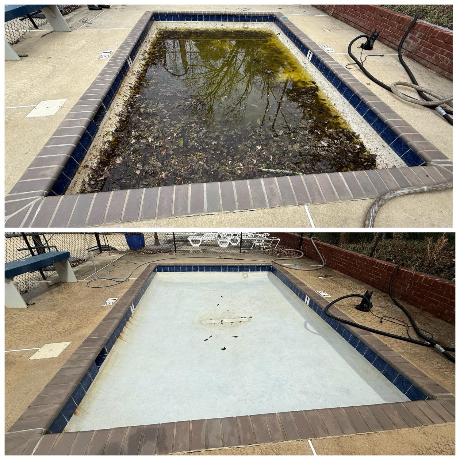 Commercial Pool Deck and Surface Restoration at Mountain Springs Pool