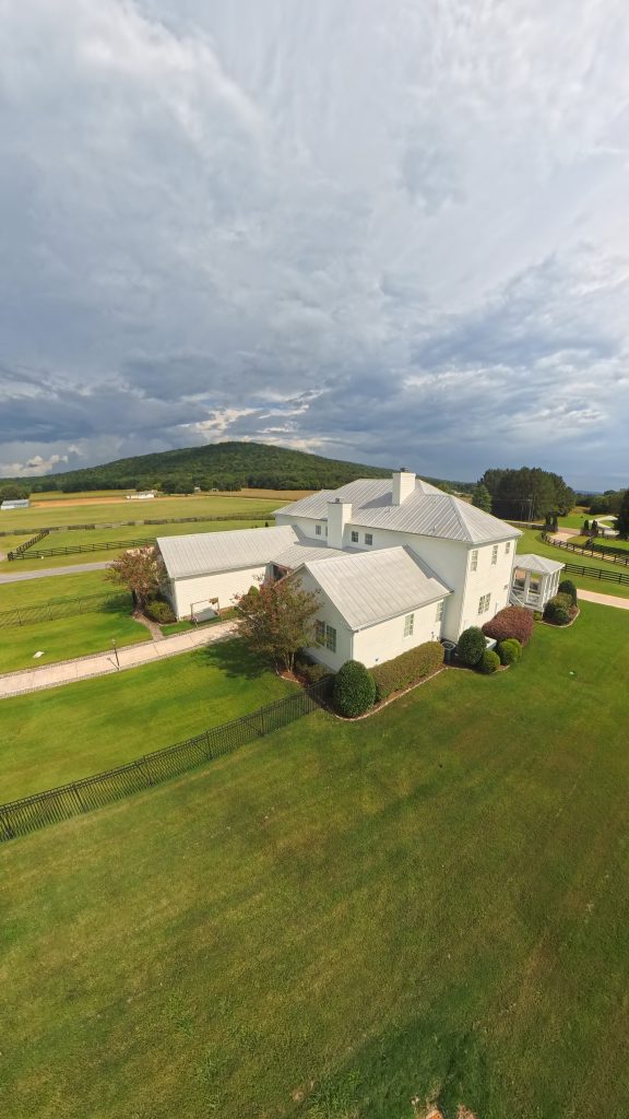 Aerial Rear Elevation After House Wash New Hope AL