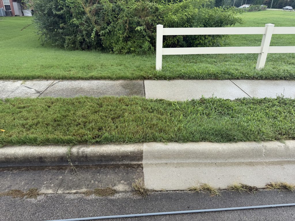 HOA Entrance Pressure Washing & Concrete Cleaning – Andover, Madison AL