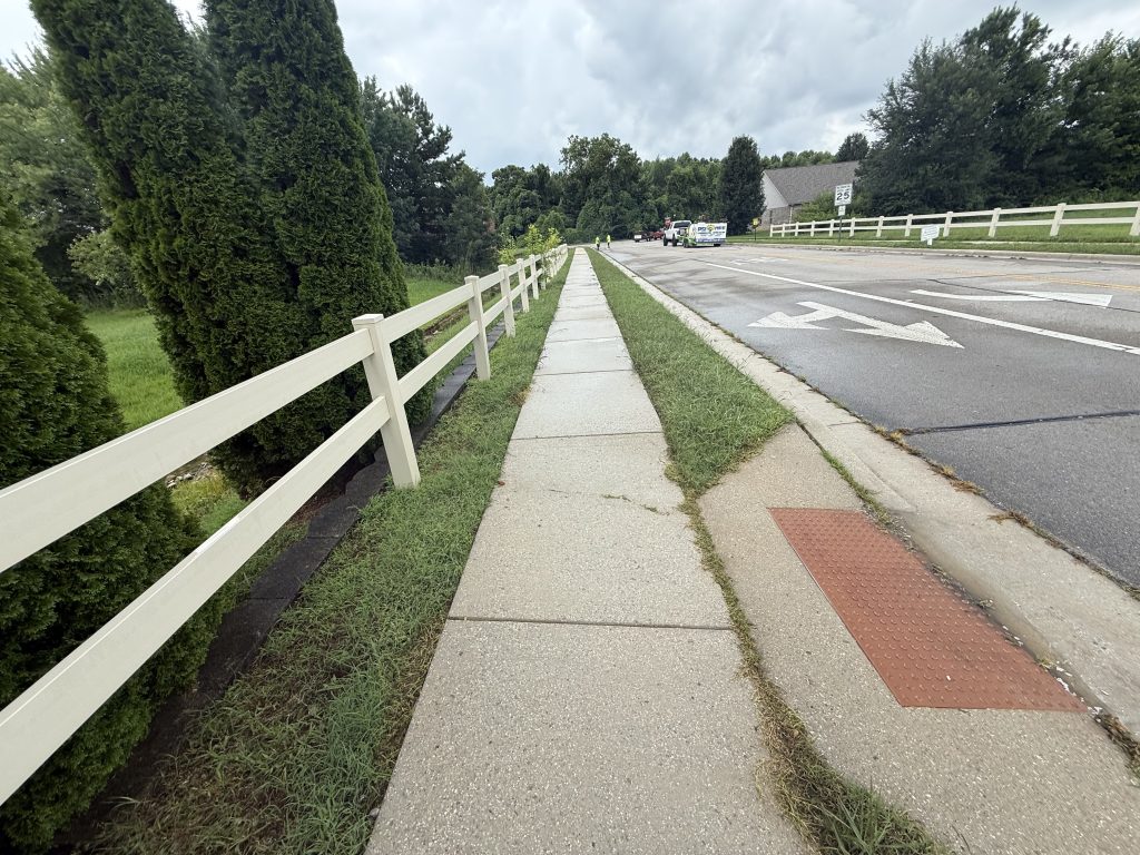 After HOA Sidewalk Pressure Washing Madison AL
