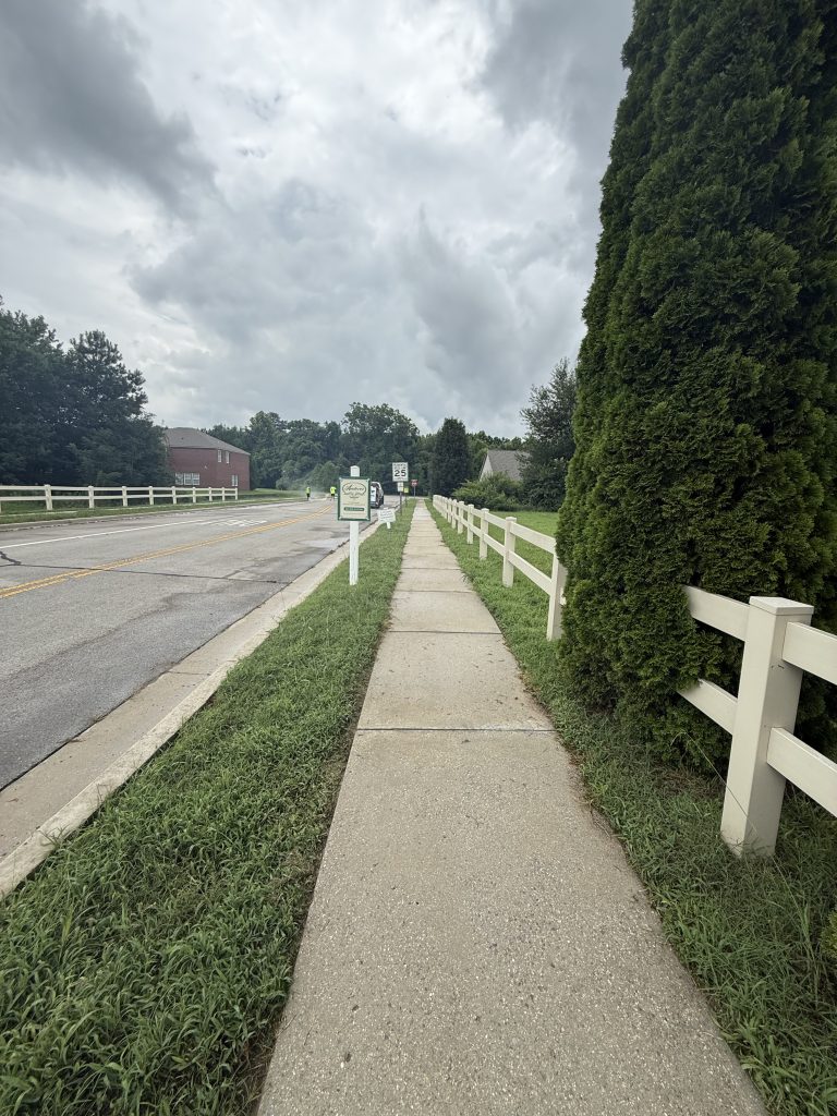 Before Sidewalk Concrete Cleaning Andover Madison AL