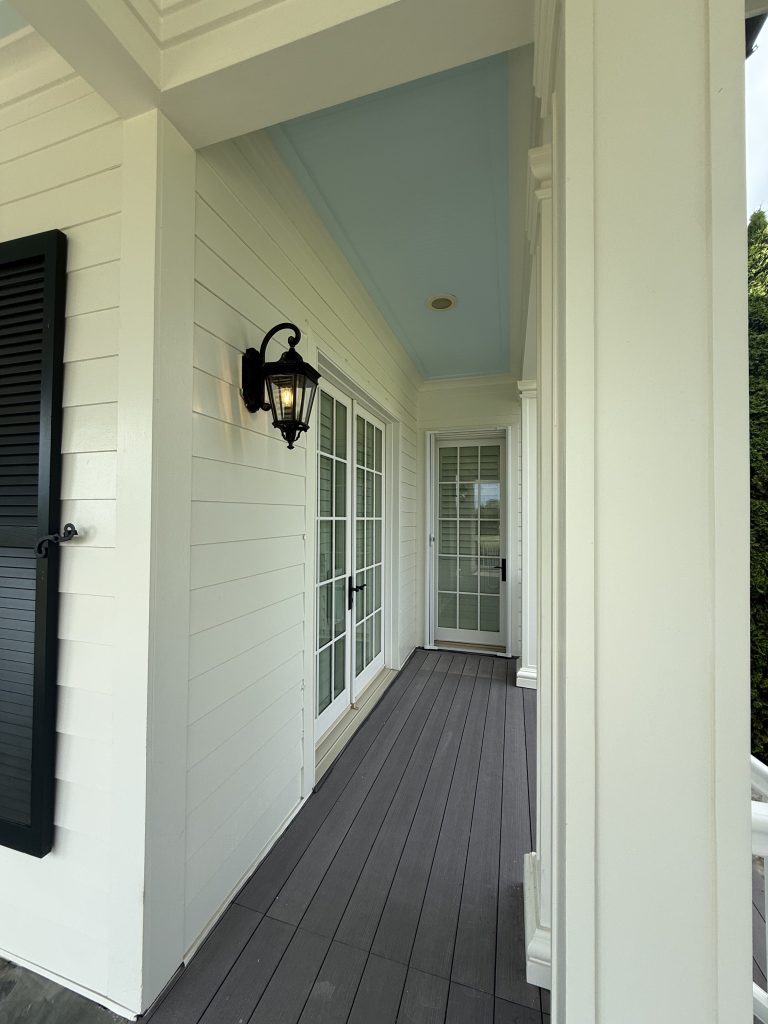 After Soft Wash House Siding Porch New Hope AL