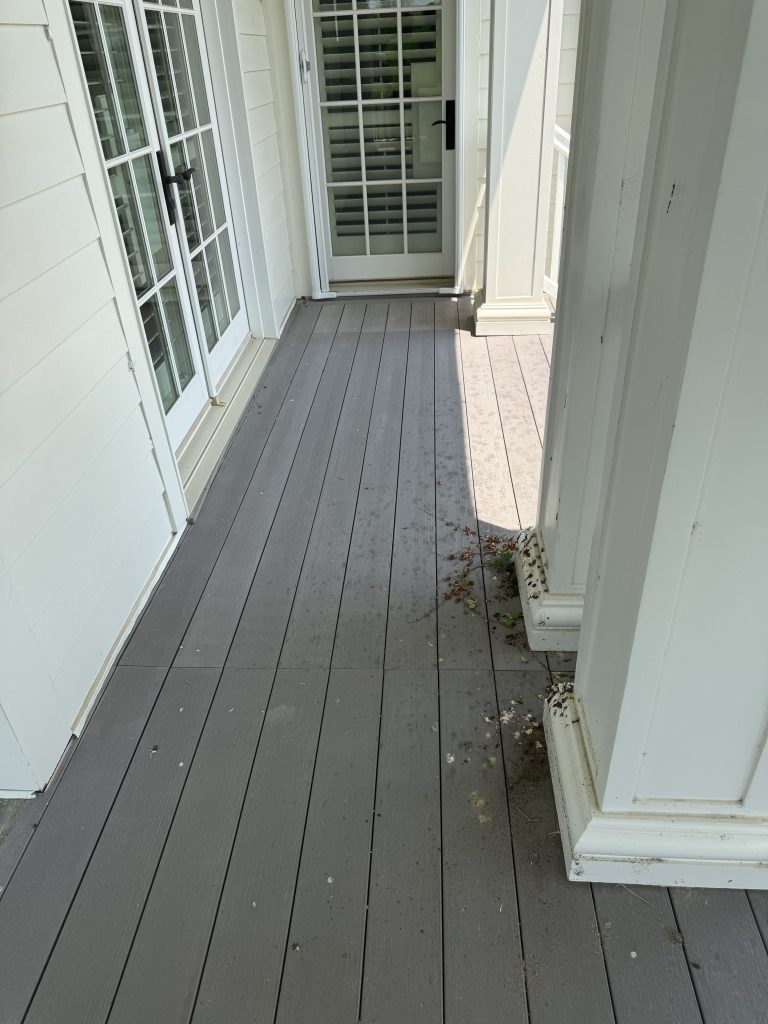 Before Porch Cleaning Cobwebs New Hope AL
