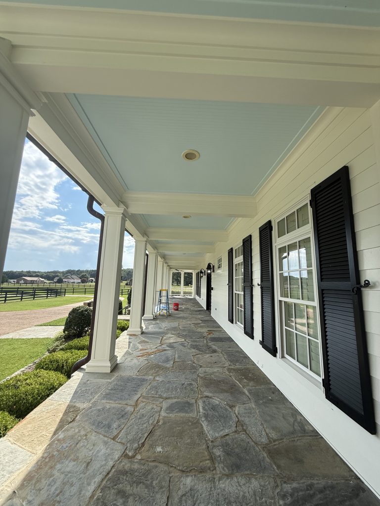 After House Washing Wraparound Porch New Hope AL