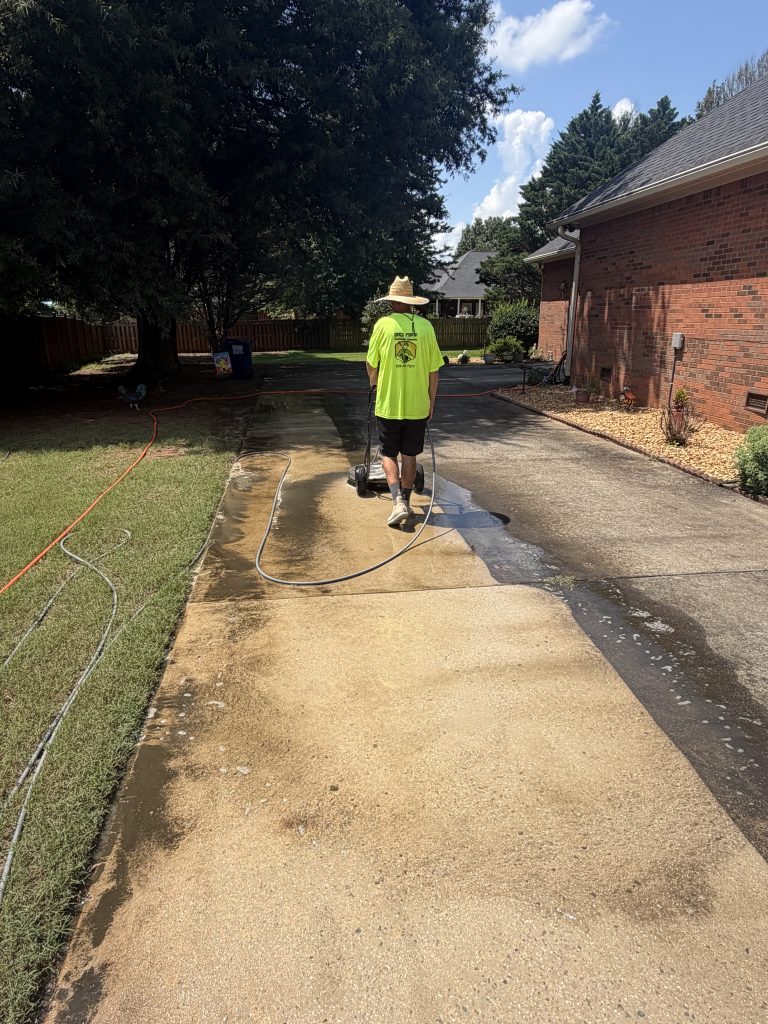 concrete pressure washing huntsville al